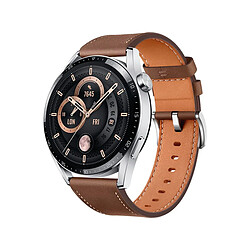 Huawei Watch GT3 46mm Acier Inoxydable Marron JPT-B19