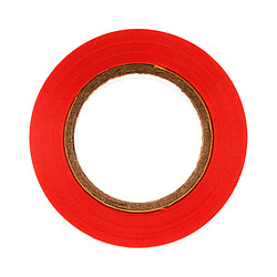 Rouleau adhésif 15mmX 10m - Rouge - Zenitech