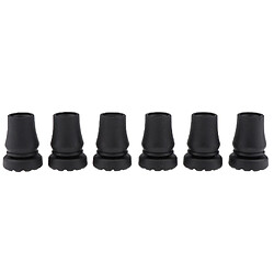 6x Embout de Poteau de Randonnée de Trekking / Couvre-pieds / Embouts / Canne de Canne de Protection