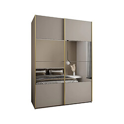 Abiks Meble Armoire à portes battantes Lux 4 245,5/170/64 2 portes