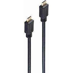 shiverpeaks BASIC-S HDMI Mini-Kabel, C-Stecker - C-Stecker 3.0 m, vergoldete Kontakte, für Full-HD Qualität (4096 x (BS77473-1)