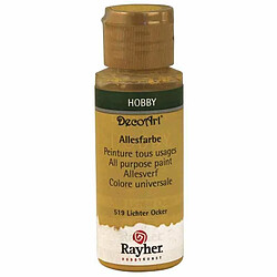 Rayher Peinture acrylique tous usages mat 59 ml - Orange rouge