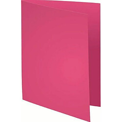 Exacompta - 210020E - Paquet de 100 Chemises Bahia 220 en Papier 220g /m - Rose Fuchsia