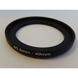 Adaptateur filtre Step-Up vhbw 40.5 mm - 49 mm Noir pour appareil photo Agfa, Agfaphoto, Canon, Casio, Fujifilm, Kodak, Minolta, Nikon, Olympus