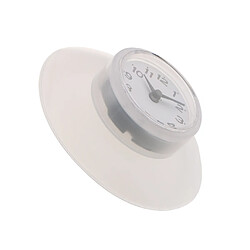 Avis mini étanche cuisine salle de bain baignoire douche horloge avec ventouse blanc