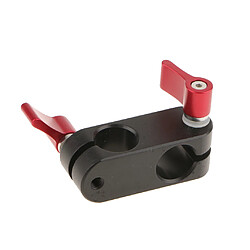 Acheter 15mm tourner à angle droit support d'adaptateur de pince de tige de 90 degrés pour caméra rouge