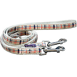 Bobby Kilt Double Laisse pour Chien Beige Taille L