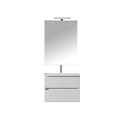 Mennza Ensemble LERMA 60 Blanc