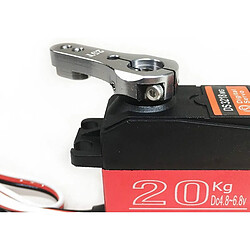 20kg Servo DS3120MG Servo étanche à coque en aluminium pour voiture RC (angle de commande 180)