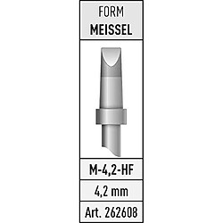 Panne de fer à souder forme de burin Stannol 262608 1 pc(s)