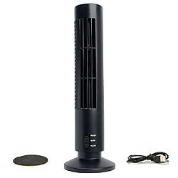 Ventilateur D'air Portable Bureau à Domicile Personnel Mini Refroidissement USB Refroidisseur Noir