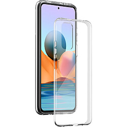 Coque Xiaomi Redmi Note 10 Pro Silisoft souple Transparente Bigben