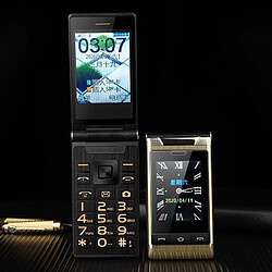 Yonis Téléphone Portable Dual Screen Batterie Longue Durée