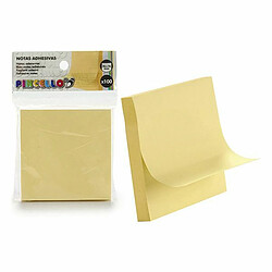 Notes Adhésives Jaune Papier (76 x 76 mm) (100 uds)