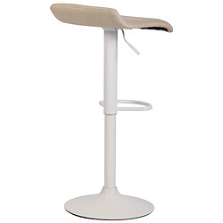 Acheter Non Tabouret de bar Dyn V2 tissu blanc