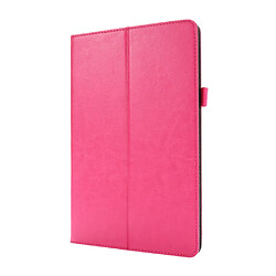 Etui en PU conception de cheval fou avec support rose pour votre Samsung Galaxy Tab A7 10.4 (2020)