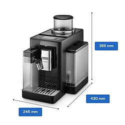 Cafetière superautomatique DeLonghi EXAM 440.55.B Noir Argenté 1450 W 19 bar 250 g pas cher