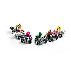 Universal Super Mario Bros. Car/Kart 6pcs(Coloré)