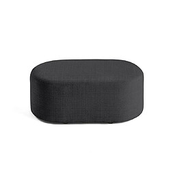 Acheter Bestmobilier Miro - pouf en velours texturé