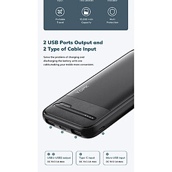 Universal Chargeur de batterie portable de 10 000 mAh Chargeur de batterie externe de 10 000 mAh pour 12 Xiaomi Mi 10 | pas cher