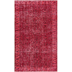 Vidal Tapis de laine 259x163 rouge Ultra Vintage