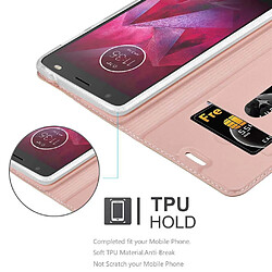 Cadorabo Coque Motorola MOTO Z Etui en Rose pas cher