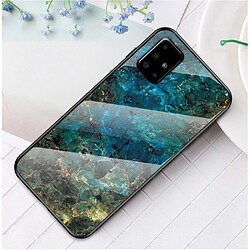 Coque en TPU motif de grain de marbre émeraude pour votre Samsung Galaxy A71