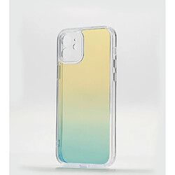 WE Coque de protection IRISEE TRANSPARENT IPHONE 12: effet irisé transparent - coque rigide - antichoc - anti-rayures - coque rigide