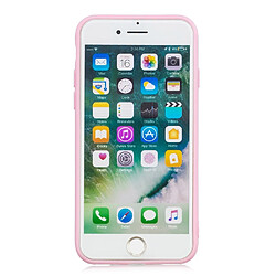 Coque en TPU souple rose pour votre Apple iPhone SE (2nd Generation)/8/7