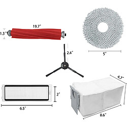 INF Accessoires pour aspirateurs Roborock P10 / Q Revo 17 pièces Modèle 2