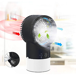 Acheter Ventilateur de Refroidisseur de Climatiseur Réglable 4 en 1 à 3 Vitesses Purificateur de Brume Humidificateur Ventilateur Refroidisseur d'Air Personnel Portable Ventilateur de Bureau Circulation Silencieuse avec 7