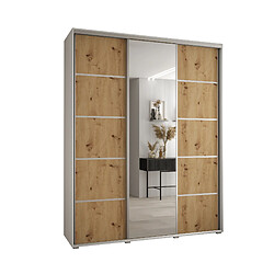 Abiks Meble Armoire DAVOS 5 À Portes Coulissantes 235,2/170/60 3 Portes