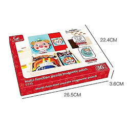 Acheter Universal Puzzle magnétique en bois Jouets pour enfants Raybu Tableau à dessiner Apprentissage Jouets en bois Cadeaux | Puzzle