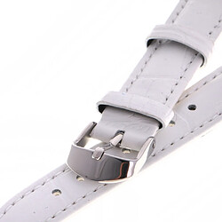 Acheter Bracelet en cuir de haute qualité bracelet bracelet pour montres 16mm blanc