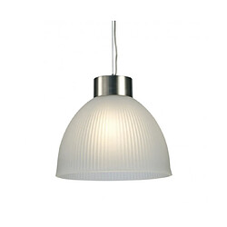 Luminaire Center Suspension Hof Nickel satiné 1 ampoule 35cm