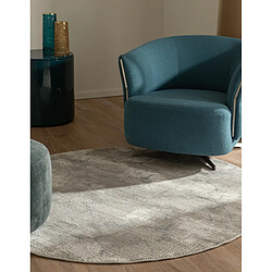 Hadorn Tapis 160x160 gris Davos Flawless