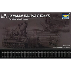 German Railway Track Set - 1:35e - Trumpeter