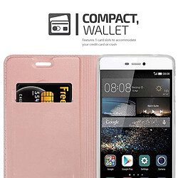 Cadorabo Coque Huawei P8 Etui en Rose pas cher