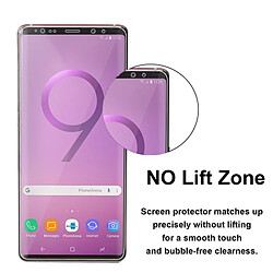 Wewoo Film protecteur d'écran Full HD avant incurvé HD 3D 0.1mm pour Galaxy Note 9 pas cher