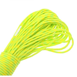 Acheter Wewoo 100m 7 Core Durable Armée jaune Parachutistes Corde Survie Tente