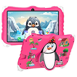 Yonis Tablette Enfant 7 Pouces Android Rose Promo