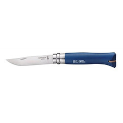 Opinel Couteau Baroudeur n8 bleu étui