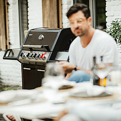 Acheter Barbecue gaz Monroe Black Pro 4 IK Turbo - ENDERS - 4 brûleurs dont 1 Turbo Zone