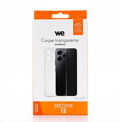 Avis WE Coque de protection TPU XIAOMI REDMI 12 4G / 5G Transparent: Anti-chocs - ultra résistant – semi-rigide - apparence du téléphone conservée