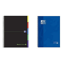 Avis Cahier Oxford 942736 A4 Couvercle rigide à carreaux Noir (Refurbished C)