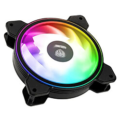 Kolink Ventilateur de boitier Umbra RGB PWM 12cm (Noir)