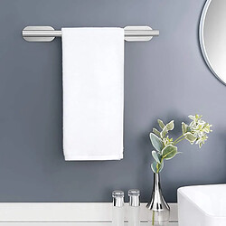 Acheter Universal Rail de serviette en acier inoxydable Porte-serviettes autocollant pour salle de bains Cuisine WC Montage mural à rouleau | Porte-serviettes(Argent)