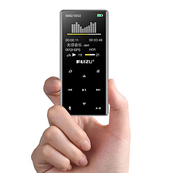 Universal Lecteur MP3 sportif 8 Go avec support d'écran 1.8 FM, enregistrement, ebook, horloge, podomètre Lecteur MP3 externe