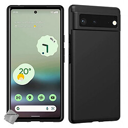 Htdmobiles Coque pour Google Pixel 7 5G - housse etui silicone gel fine + film ecran - NOIR