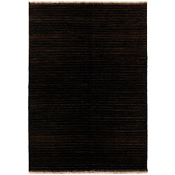 Vidal Tapis de laine 239x174 noir Juma